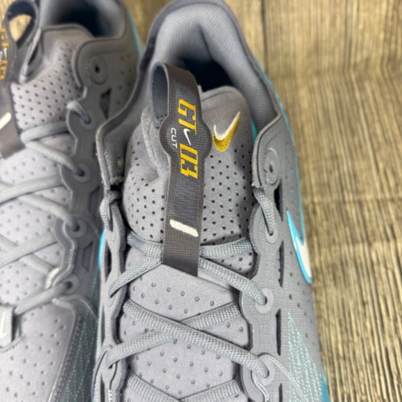 Nike Air Zoom GT Cut 3 Ashen Slate/Football Grey/Baltic Blue/Gold 18  DV2913-402